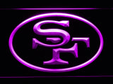 FREE San Francisco 49ers (8) LED Sign - Purple - TheLedHeroes