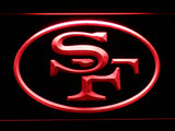 FREE San Francisco 49ers (8) LED Sign - Red - TheLedHeroes