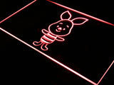 FREE Disney Mini Piglet Winnie the Pooh LED Sign - Red - TheLedHeroes