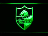 FREE San Diego Chargers (12) LED Sign - Green - TheLedHeroes