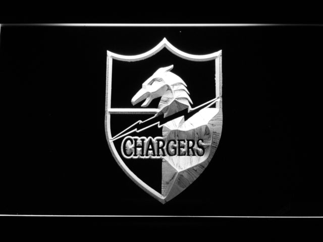 FREE San Diego Chargers (12) LED Sign - White - TheLedHeroes