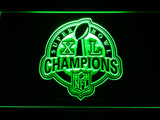 Pittsburgh Steelers Super Bowl XL Champions LED Sign - Green - TheLedHeroes