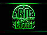 FREE Philadelphia Eagles 60th Anniversary LED Sign - Green - TheLedHeroes