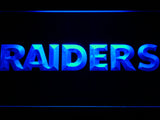 FREE Oakland Raiders (4) LED Sign - Blue - TheLedHeroes