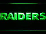 FREE Oakland Raiders (4) LED Sign - Green - TheLedHeroes