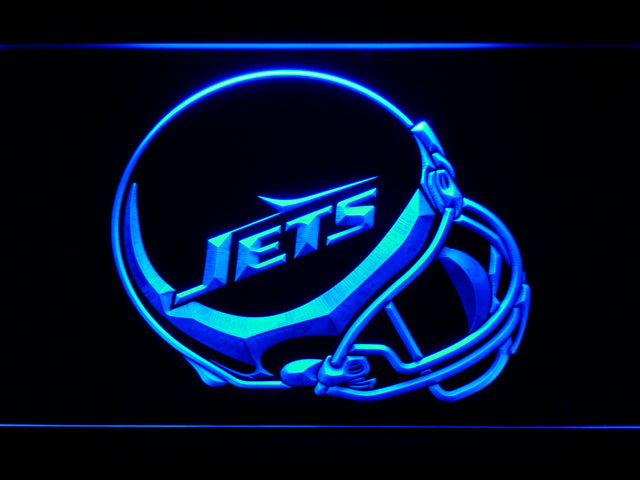 New York Jets (4) LED Sign - Blue - TheLedHeroes