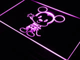 FREE Disney Mini Mickey Mousse LED Sign - Purple - TheLedHeroes