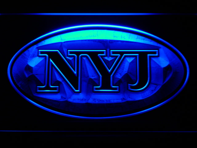 New York Jets (11) LED Sign - Blue - TheLedHeroes