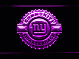 FREE New York Giants Community Quarterback LED Sign - Purple - TheLedHeroes