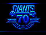 New York Giants 70th Anniversary LED Sign - Blue - TheLedHeroes