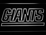 New York Giants (8) LED Sign - White - TheLedHeroes