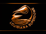 FREE New Orleans Saints Louisiana Superdome LED Sign - Orange - TheLedHeroes