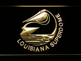 FREE New Orleans Saints Louisiana Superdome LED Sign - Yellow - TheLedHeroes
