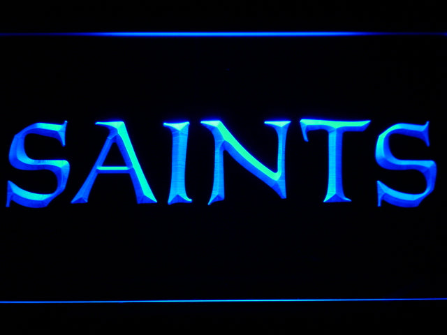 New Orleans Saints (5) LED Sign - Blue - TheLedHeroes