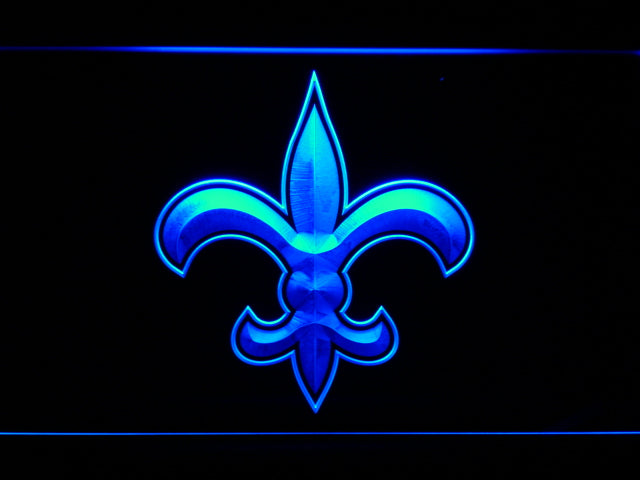 New Orleans Saints (8) LED Sign - Blue - TheLedHeroes