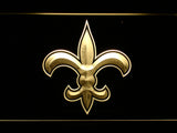 New Orleans Saints (8) LED Sign - Yellow - TheLedHeroes