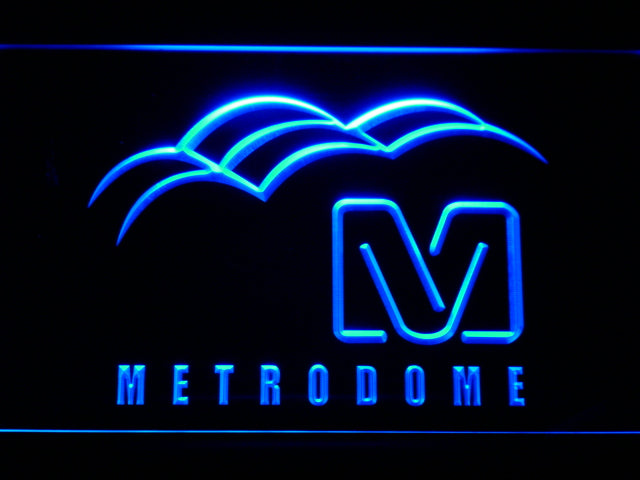 Minnesota Vikings Metrodome LED Sign - Blue - TheLedHeroes