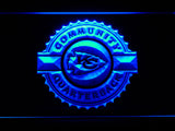 FREE Kansas City Chiefs Community Quarterback LED Sign - Blue - TheLedHeroes