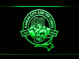 FREE Kansas City Chiefs 40th Anniversary LED Sign - Green - TheLedHeroes