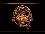 FREE Kansas City Chiefs 40th Anniversary LED Sign - Orange - TheLedHeroes