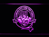 FREE Kansas City Chiefs 40th Anniversary LED Sign - Purple - TheLedHeroes