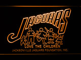 Jacksonville Jaguars Foundation LED Sign - Orange - TheLedHeroes