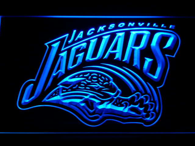 Jacksonville Jaguars (5) LED Sign - Blue - TheLedHeroes