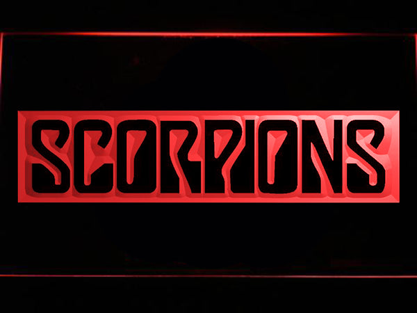 FREE Scorpions LED Sign - Red - TheLedHeroes