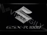 FREE Suzuki GSX-R 1000 LED Sign - White - TheLedHeroes