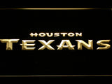 Houston Texans (3) LED Sign - Yellow - TheLedHeroes