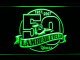 FREE Green Bay Packers Lambeau Field 50th Anniversary LED Sign - Green - TheLedHeroes