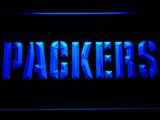 Green Bay Packers (4) LED Sign - Blue - TheLedHeroes