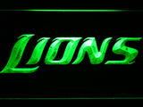FREE Detroit Lions (5) LED Sign - Green - TheLedHeroes