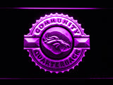 FREE Denver Broncos Community Quarterback LED Sign - Purple - TheLedHeroes