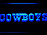 Dallas Cowboys (7) LED Neon Sign Electrical - Blue - TheLedHeroes