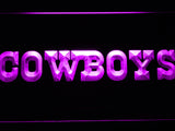 Dallas Cowboys (7) LED Sign - Purple - TheLedHeroes