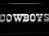 Dallas Cowboys (7) LED Sign - White - TheLedHeroes