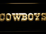 Dallas Cowboys (7) LED Sign - Yellow - TheLedHeroes
