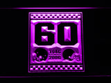 FREE Cleveland Browns 60th Anniversary LED Sign - Purple - TheLedHeroes