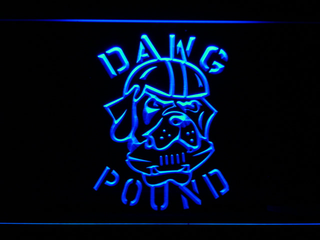 Cleveland Browns Dawg Pound LED Sign - Blue - TheLedHeroes