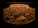Cincinnati Bengals Training Camp Georgetown College LED Neon Sign USB - Orange - TheLedHeroes