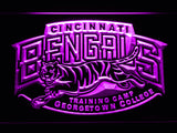 FREE Cincinnati Bengals Training Camp Georgetown College LED Sign - Purple - TheLedHeroes