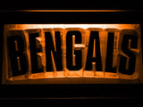 Cincinnati Bengals (6) LED Neon Sign USB - Orange - TheLedHeroes