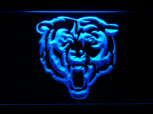 Chicago Bears (5) LED Sign - Blue - TheLedHeroes