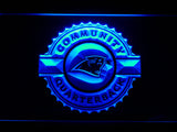 FREE Carolina Panthers Community Quarterback LED Sign - Blue - TheLedHeroes