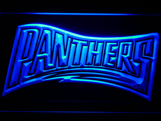 FREE Carolina Panthers (5) LED Sign - Blue - TheLedHeroes