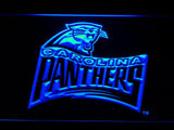 Carolina Panthers (6) LED Neon Sign USB - Blue - TheLedHeroes