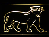 FREE Carolina Panthers (7) LED Sign - Yellow - TheLedHeroes