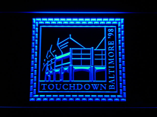Baltimore Ravens Touchdown LED Sign - Blue - TheLedHeroes