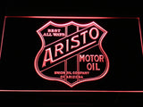 FREE Aristo Motor Oil LED Sign - Red - TheLedHeroes